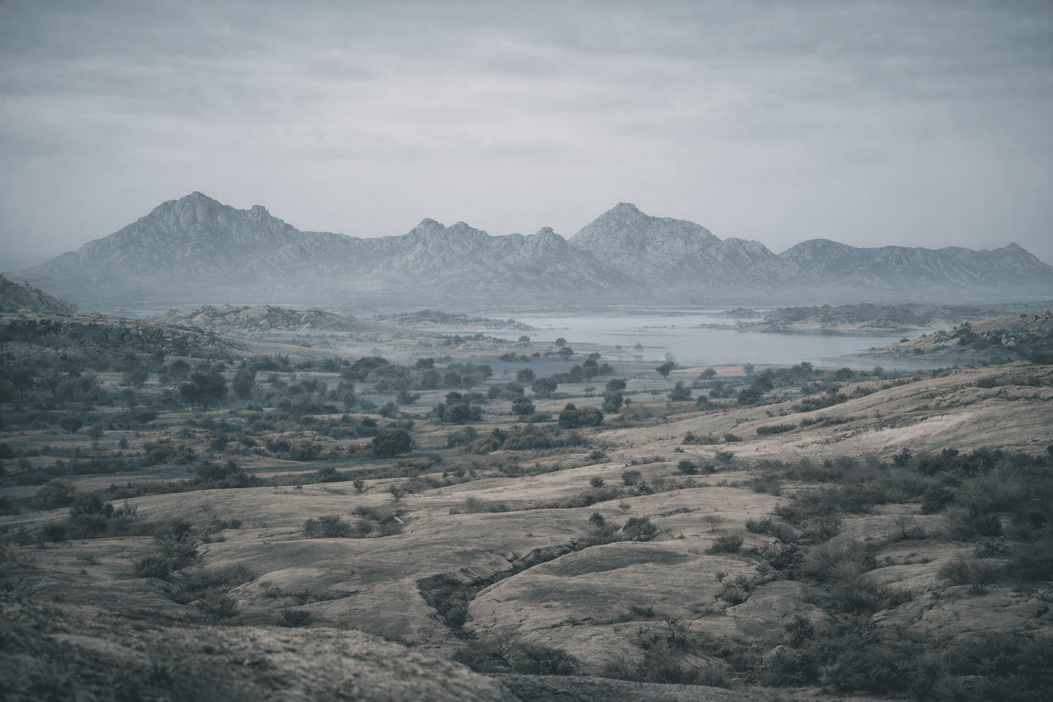 Aravli Range Scenery